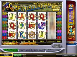 Play Captain's Treasure Slots now!
