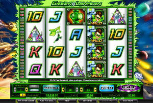 Play Green Lantern Slots now!