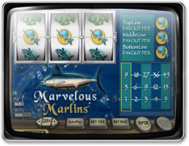 Play Marvelous Marlins Slots now!