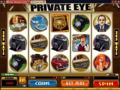 Play Private Eye Slots now!