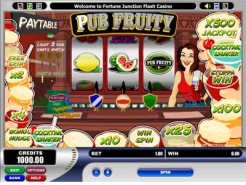 Play Pub Fruity Slots now!