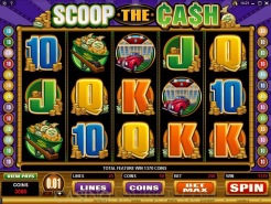 Play Scoop the Cash Slots now!