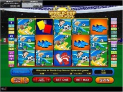 Play World Cup Soccer Spins Slots now!