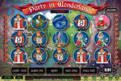 Play Party In Wonderland Slots now!