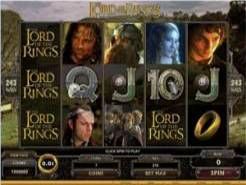 Play The Lord of the Ring Slots now!