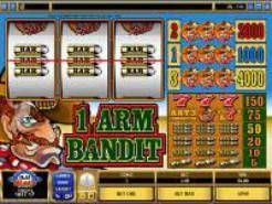 1 Arm Bandit Slots