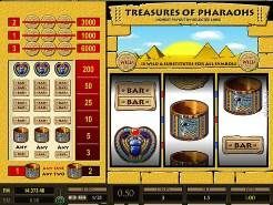 Treasures of Pharaohs 3 Line Slots
