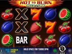 Hot to Burn Hold and Spin Slots